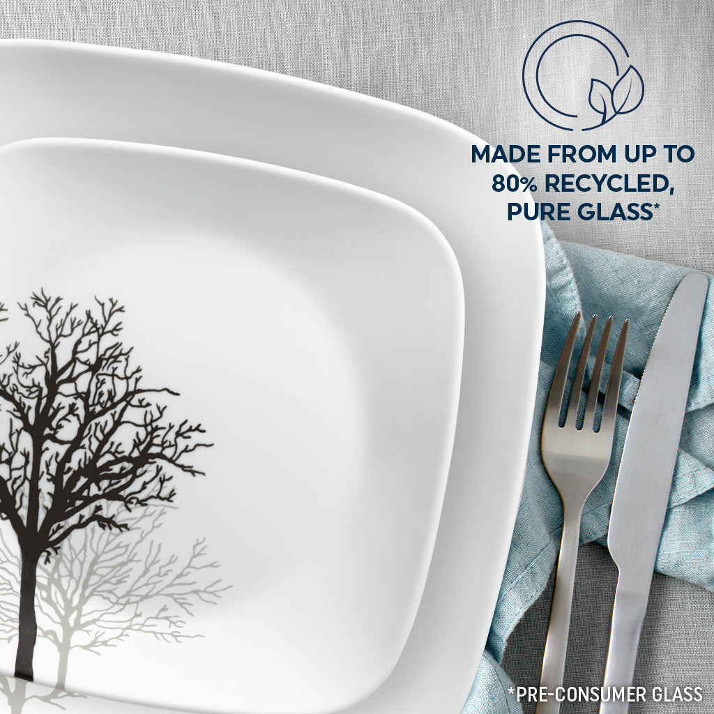 Corelle® Timber Shadows 18-piece Dinnerware Set. Service for 6 - Image 4