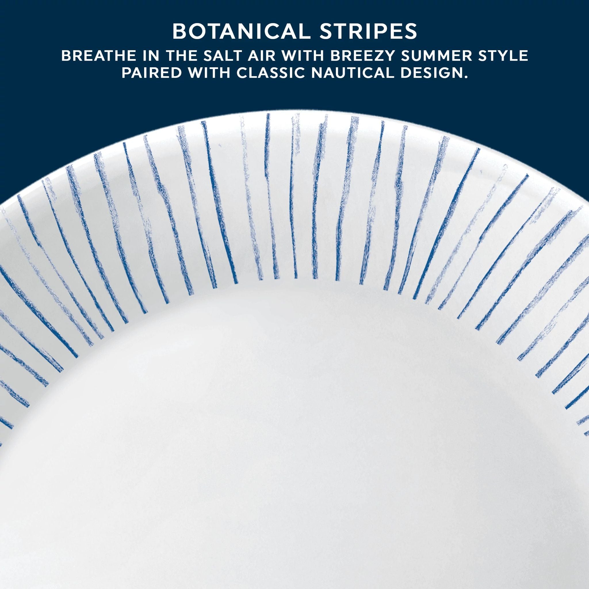 Corelle® Botanical Stripes 10.25 Dinner Plate. 6 pack - Image 2