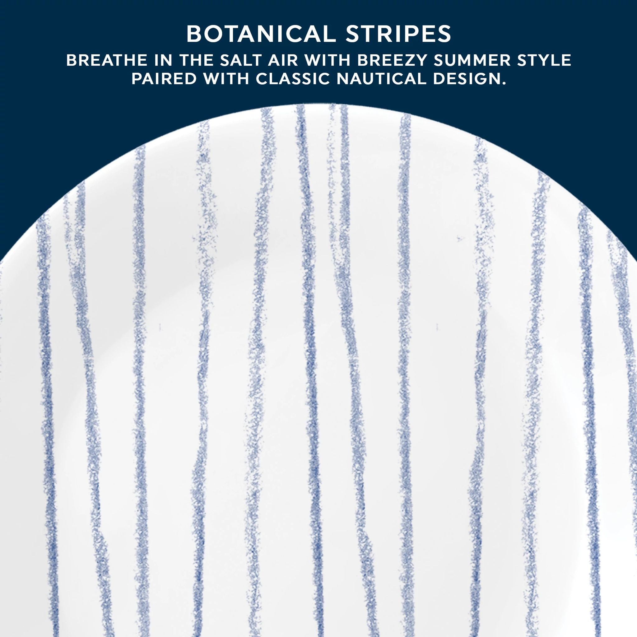 Corelle® Botanical Stripes 6.75 Appetizer Plate - Image 2