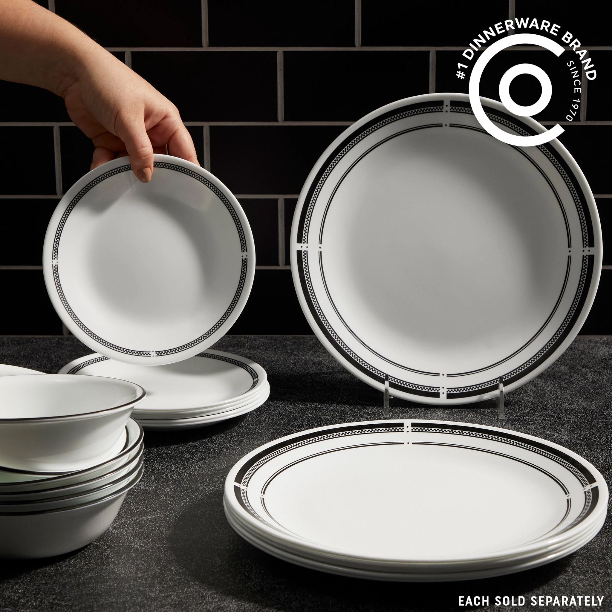 Corelle® Brasserie 6.75 Appetizer Plate - Image 4