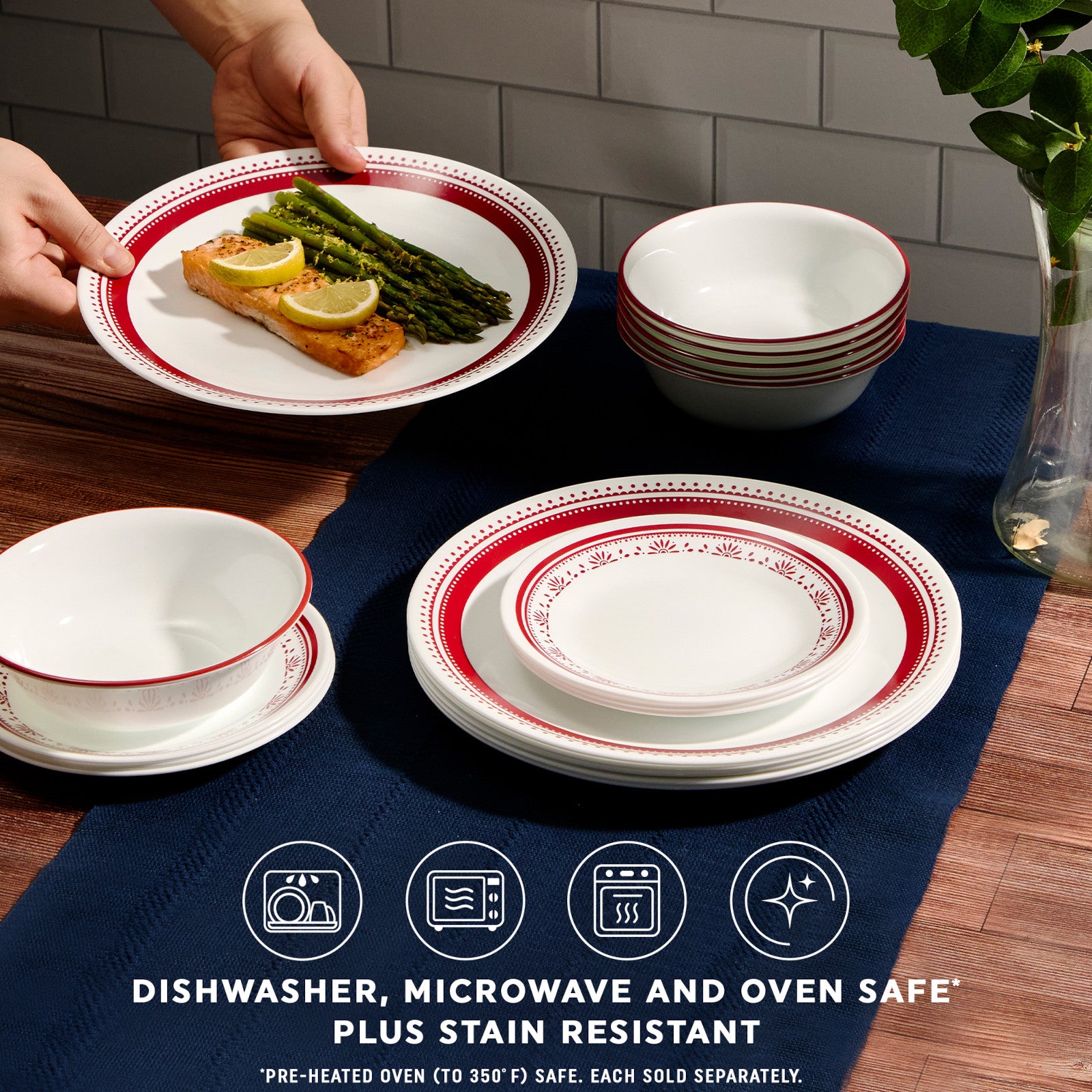 Corelle® Sadie 6.75 Appetizer Plate - Image 4