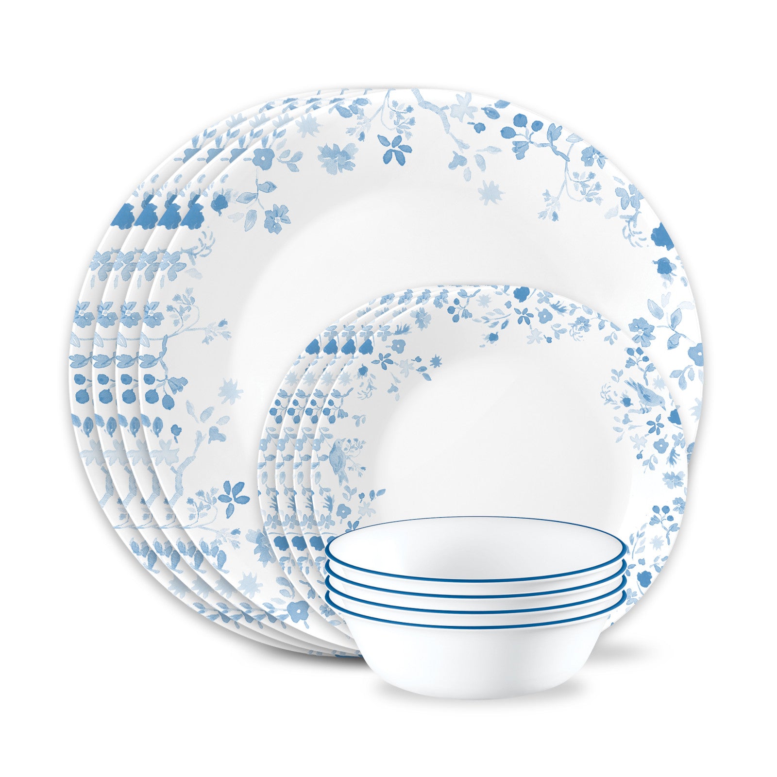 Corelle® Garden Song 12-piece Dinnerware Set. Service for 4