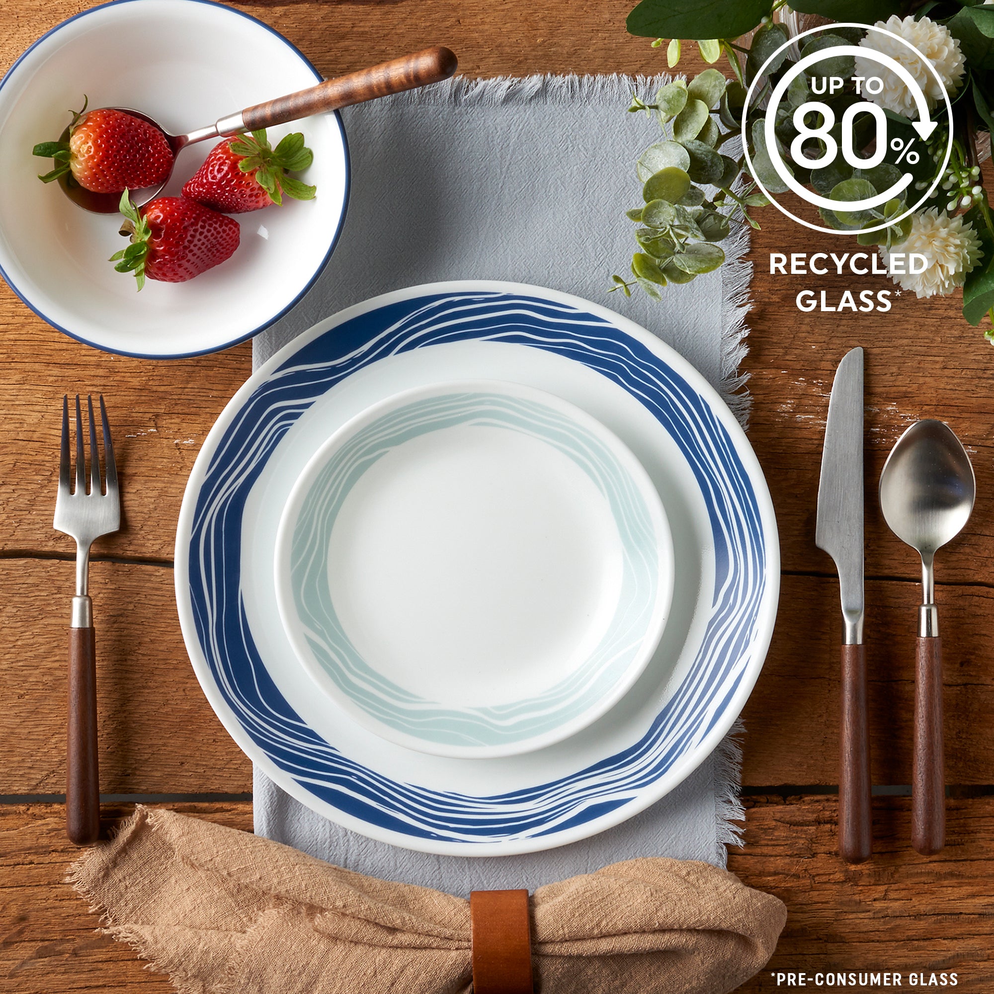 Corelle® Acadia 18-piece Dinnerware Set. Service for 6 - Image 4