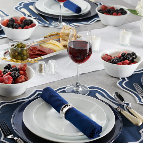 Corelle® Dazzling White Wide Rim 18pc Set. Service for 6 - Image 3
