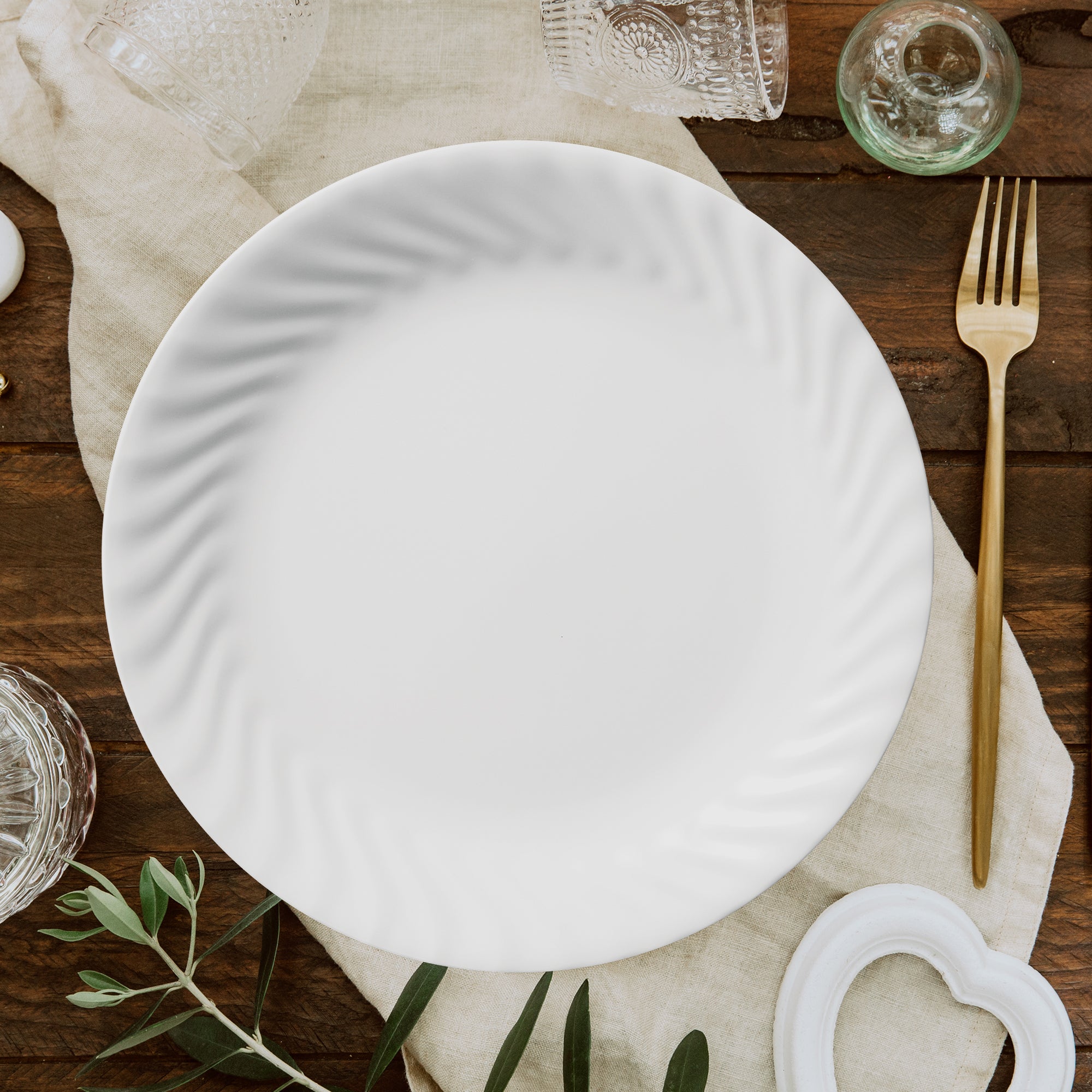 Corelle® Enhancements 10.25 Glass Dinner Plate - Image 5