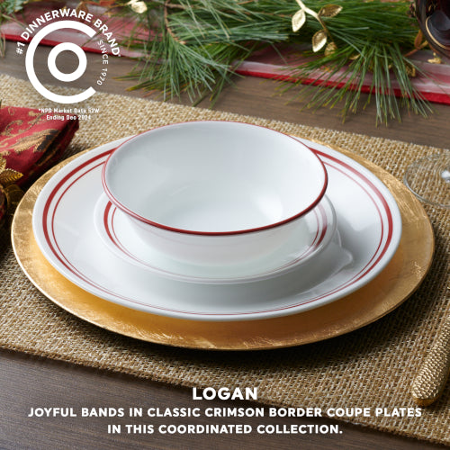 Corelle® Logan 18-piece Dinnerware Set. Service for 6 - Image 5