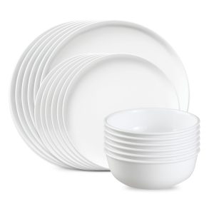 Corelle® Luxe Atlas 18-piece Dinnerware Set. Service for 6