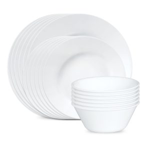Corelle® Luxe Heritage 18-piece Dinnerware Set. Service for 6