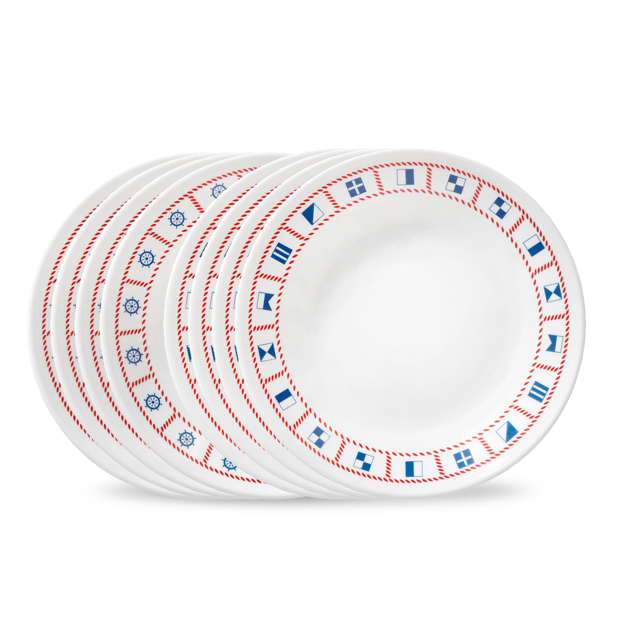 Corelle® Sailing Away 6.75 Appetizer Plate. 8-pack