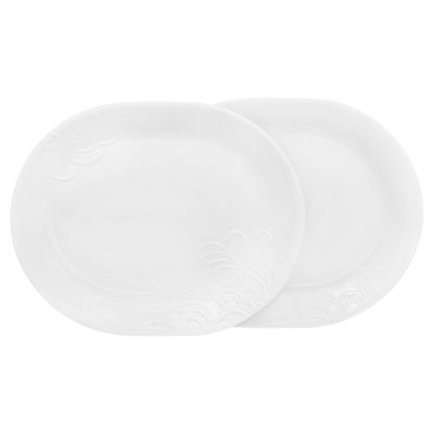 Corelle® Cherish 12.25 Serving Platters. 2-pack